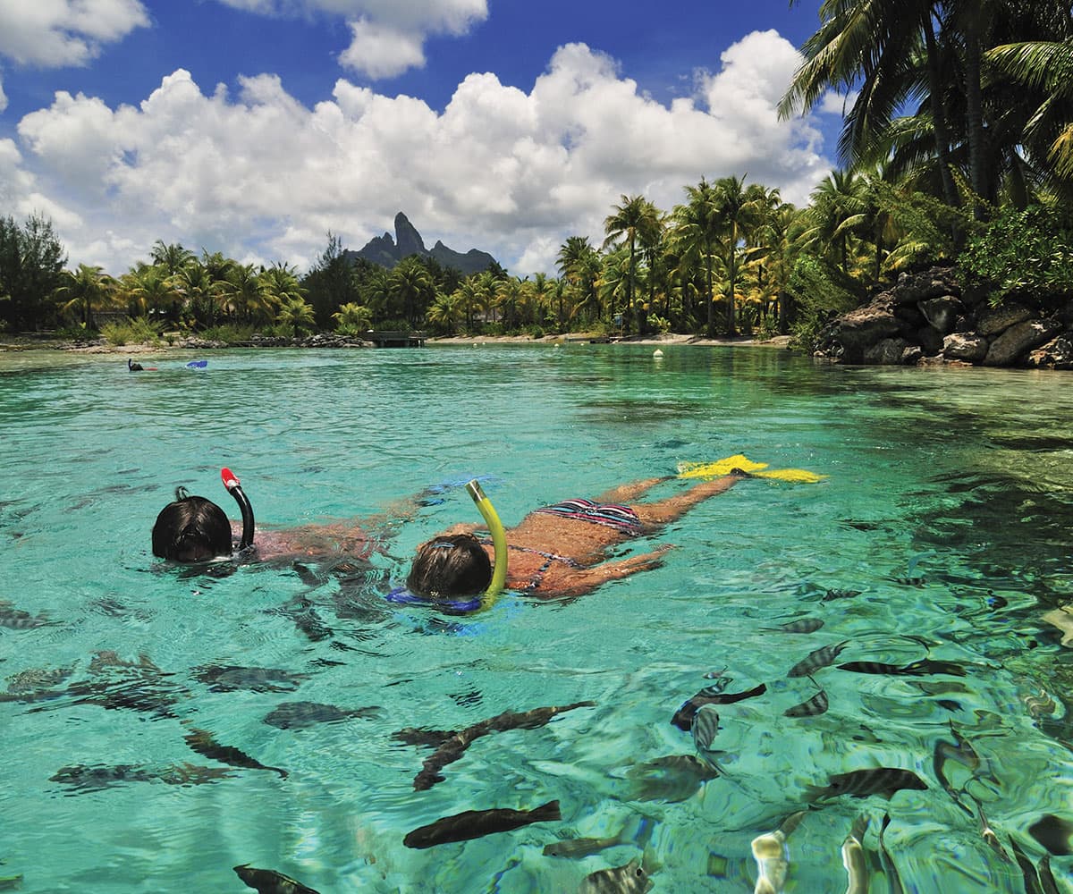 Sortie Snorkeling avec les Raies — Bora Bora